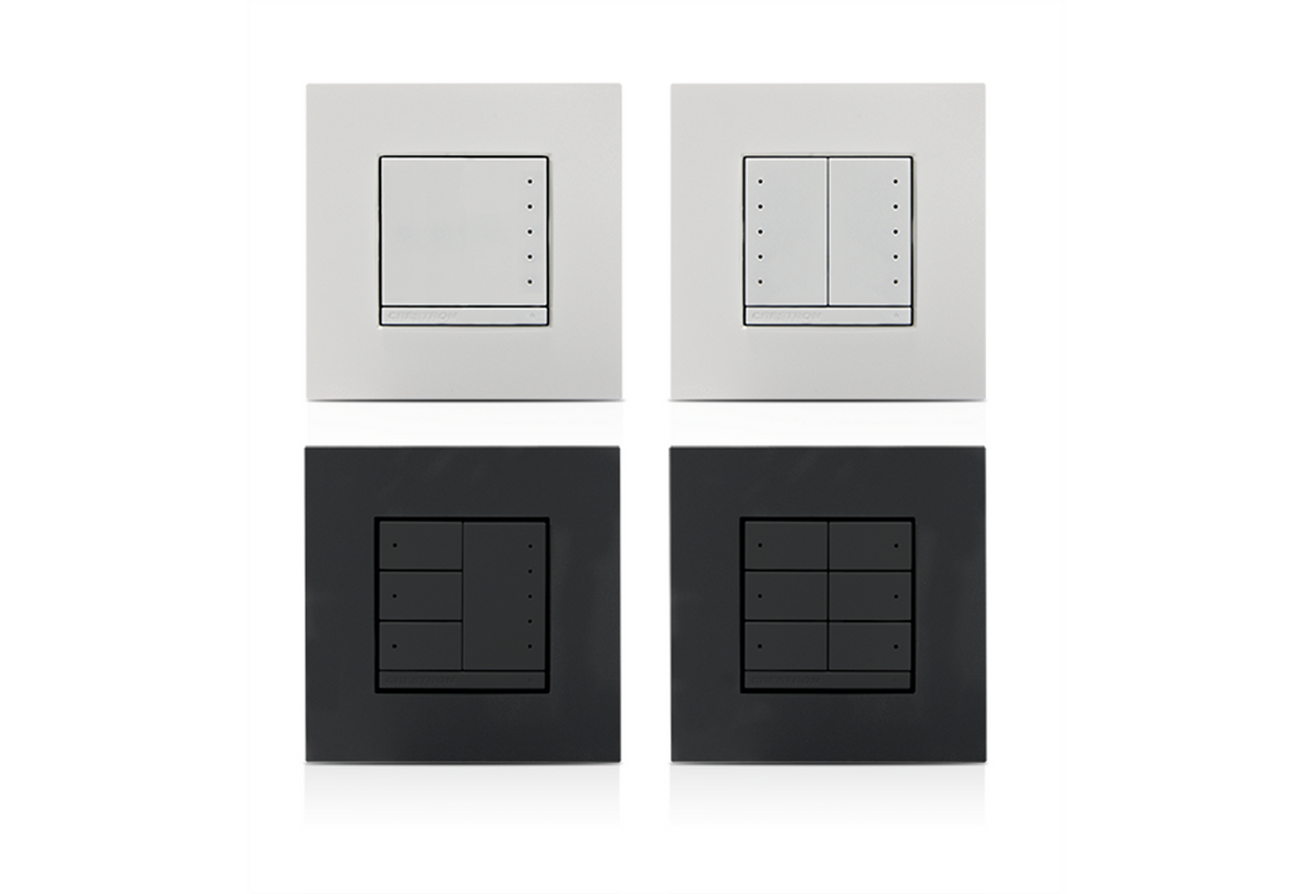 Crestron CLWI-1SW2EX-W – In-Wall 2-Channel Switch, 230VAC, White Crestron