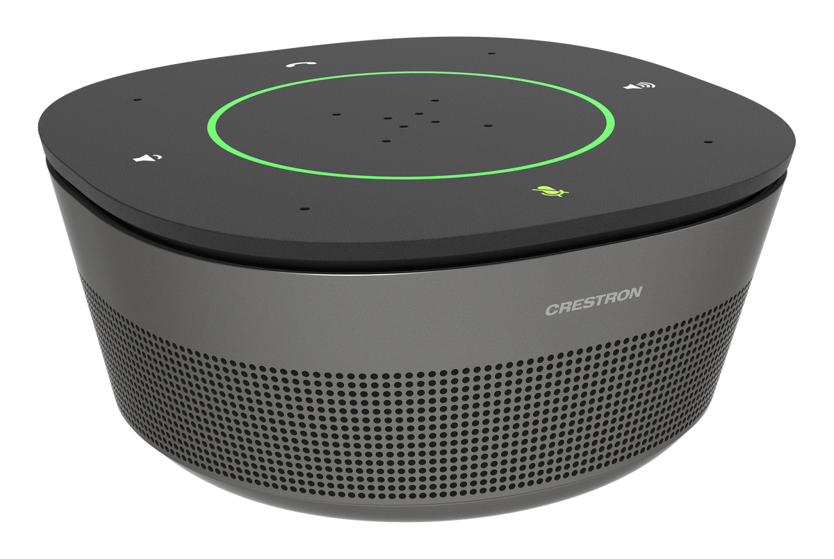 Crestron DM-NAX-POD-MIC-SPK – PoE Microphone and Speaker Pod for DM NAX Audio Crestron