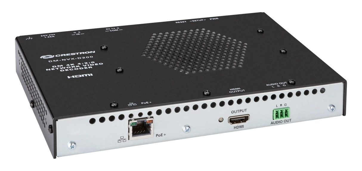 Crestron DM-NVX-D200 DM NVX® 4K60 4:2:0 Network AV Decoder with Scaler Video Transmitters Crestron
