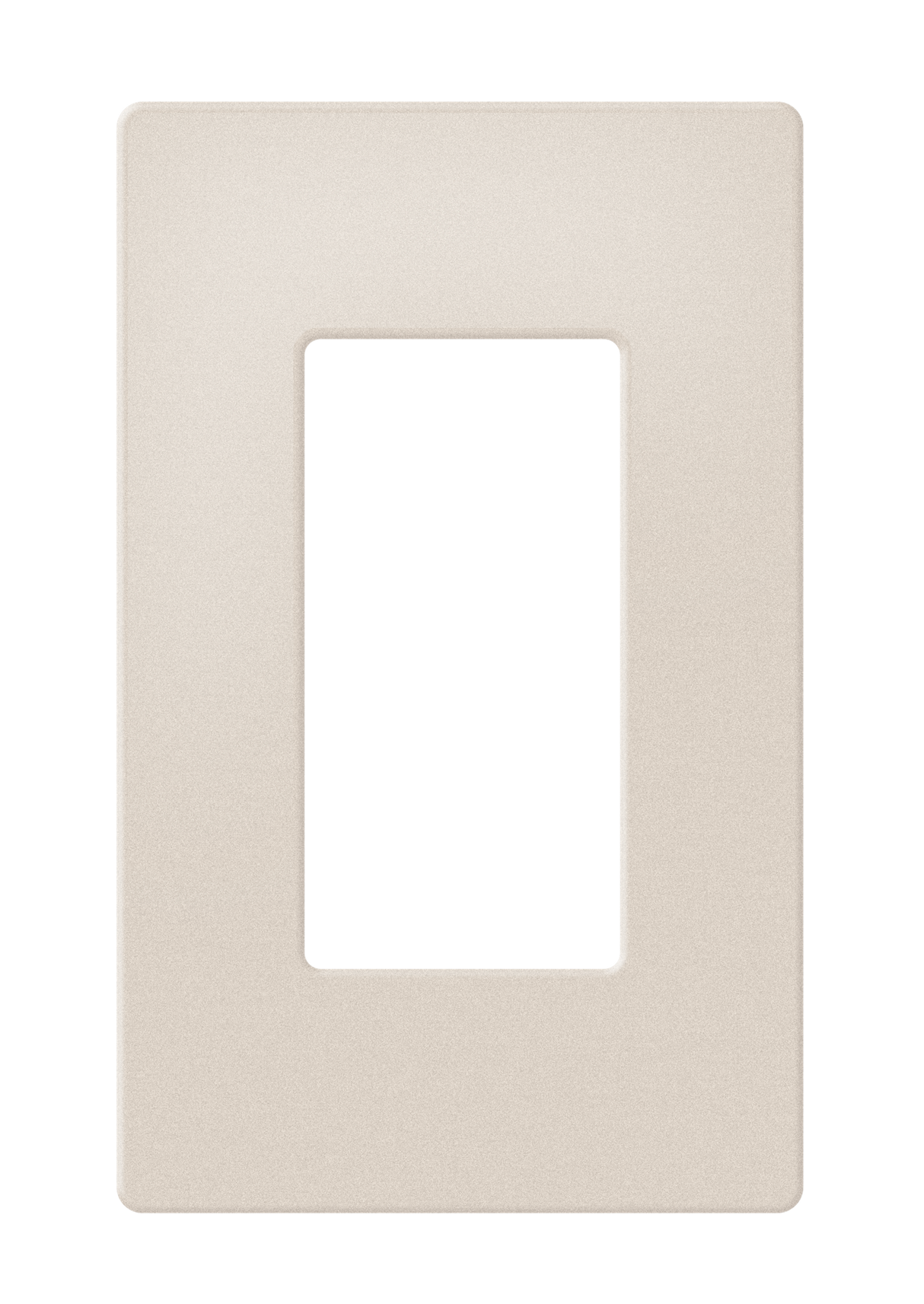Crestron FP-G1-A-T – 1-Gang Decorator Faceplate, Almond Textured Wall Boxes Crestron
