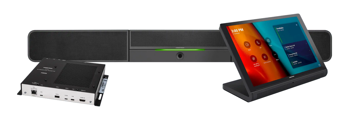 Crestron UC-BX30-T Crestron Flex Advanced Small Room Conference System with Video Soundbar and ASUS® Mini PC for Microsoft Teams® Rooms Video Conferencing Crestron