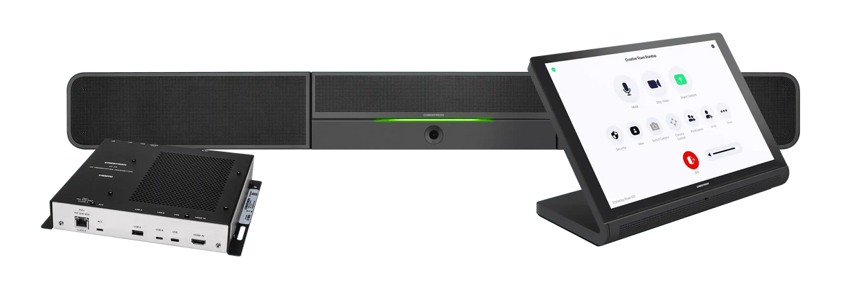 Crestron UC-BX30-Z Crestron Flex Advanced Small Room Conference System with Video Soundbar and ASUS® Mini PC for Microsoft Teams® Rooms Video Conferencing Crestron