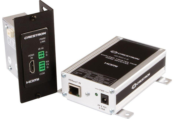 Crestron 4K HDMI® over HDBaseT® Extender w/IR & RS-232, Black - HD-EXT3-C-B_SYSTEM (Discontinued)