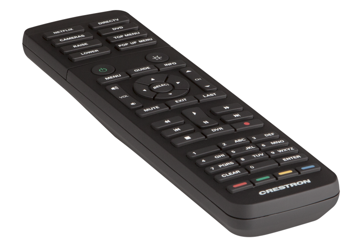 Crestron HR-150-B – Handheld Remote, 50 Button, Black Crestron