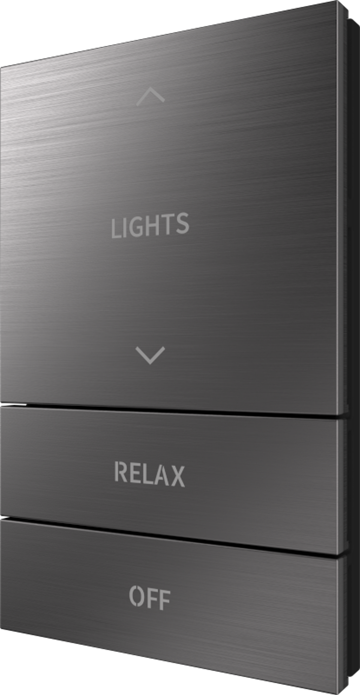 Crestron HZ2-BTNS-5-DRK-NKL – Horizon 2 Button Assembly, Style 5, Custom Engraved, Dark Nickel Lighting Controls Crestron
