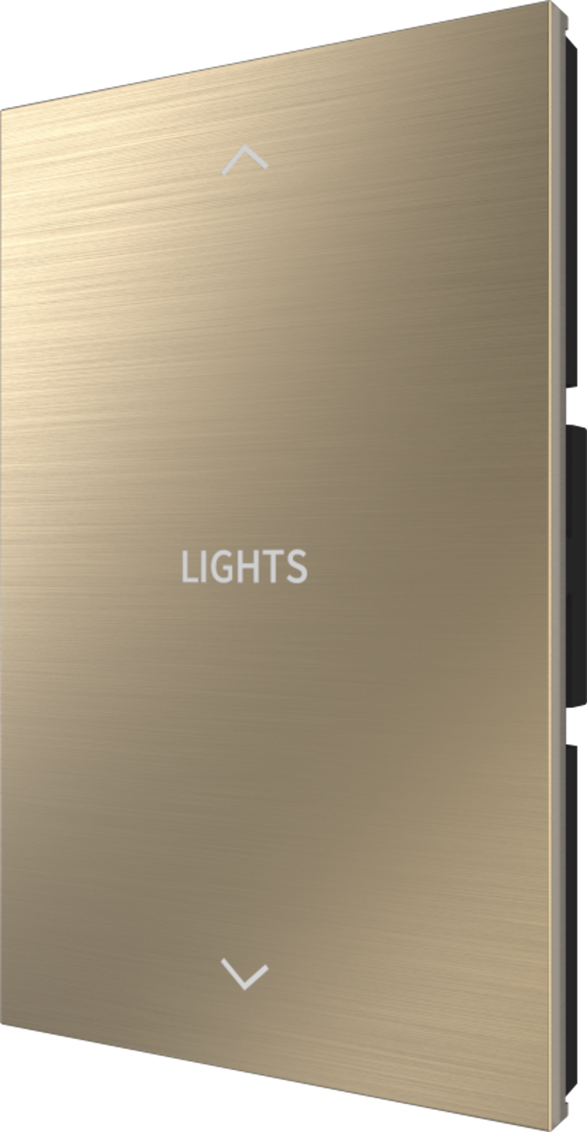 Crestron HZ2-BTNS-6-BR-BRASS-ENGRAVED – Horizon 2 Button Assembly, Style 6, Brushed Brass, Custom Engraved Crestron