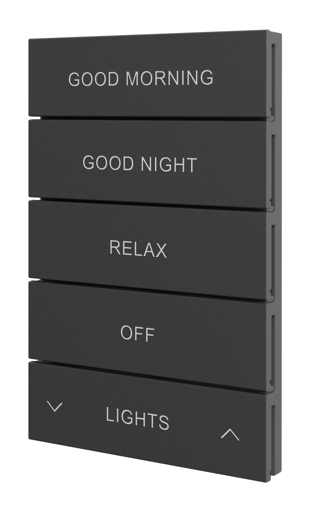Crestron HZ2-BTNS-2-B – Horizon 2 Button Assembly, Style 2, Custom Engraved, Black Crestron