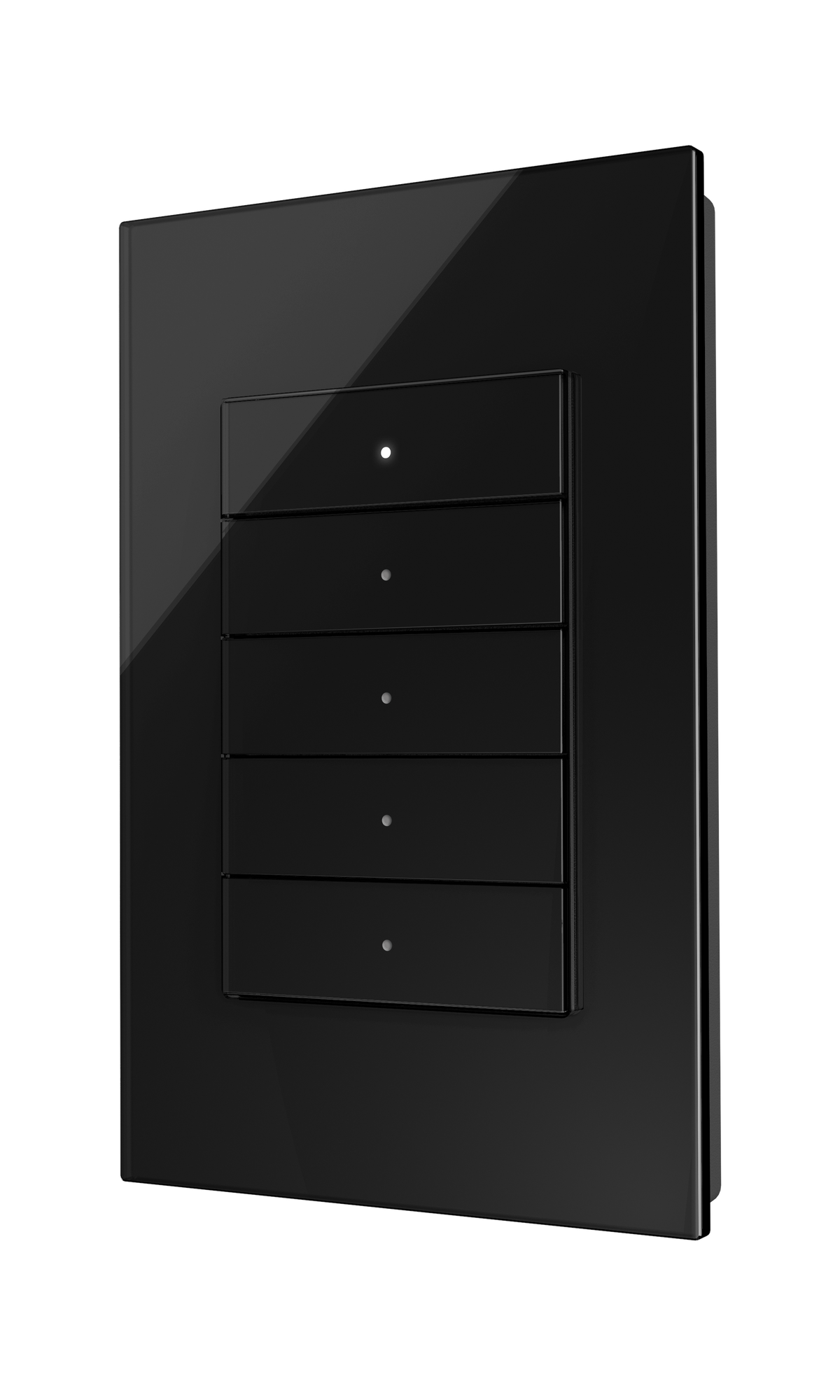 Crestron HZ2-KPCN-GLASS-B – Horizon 2 Keypad with Cresnet Communications, Black Glass Crestron