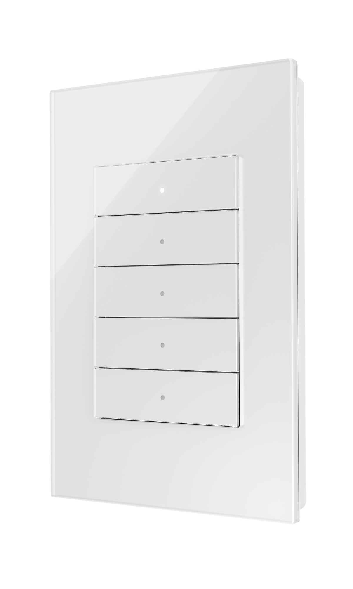 Crestron HZ2-KPEX-GLASS-B – Horizon 2 In-Wall Keypad, infiNET EX Wireless, 120 VAC, Black Glass Crestron