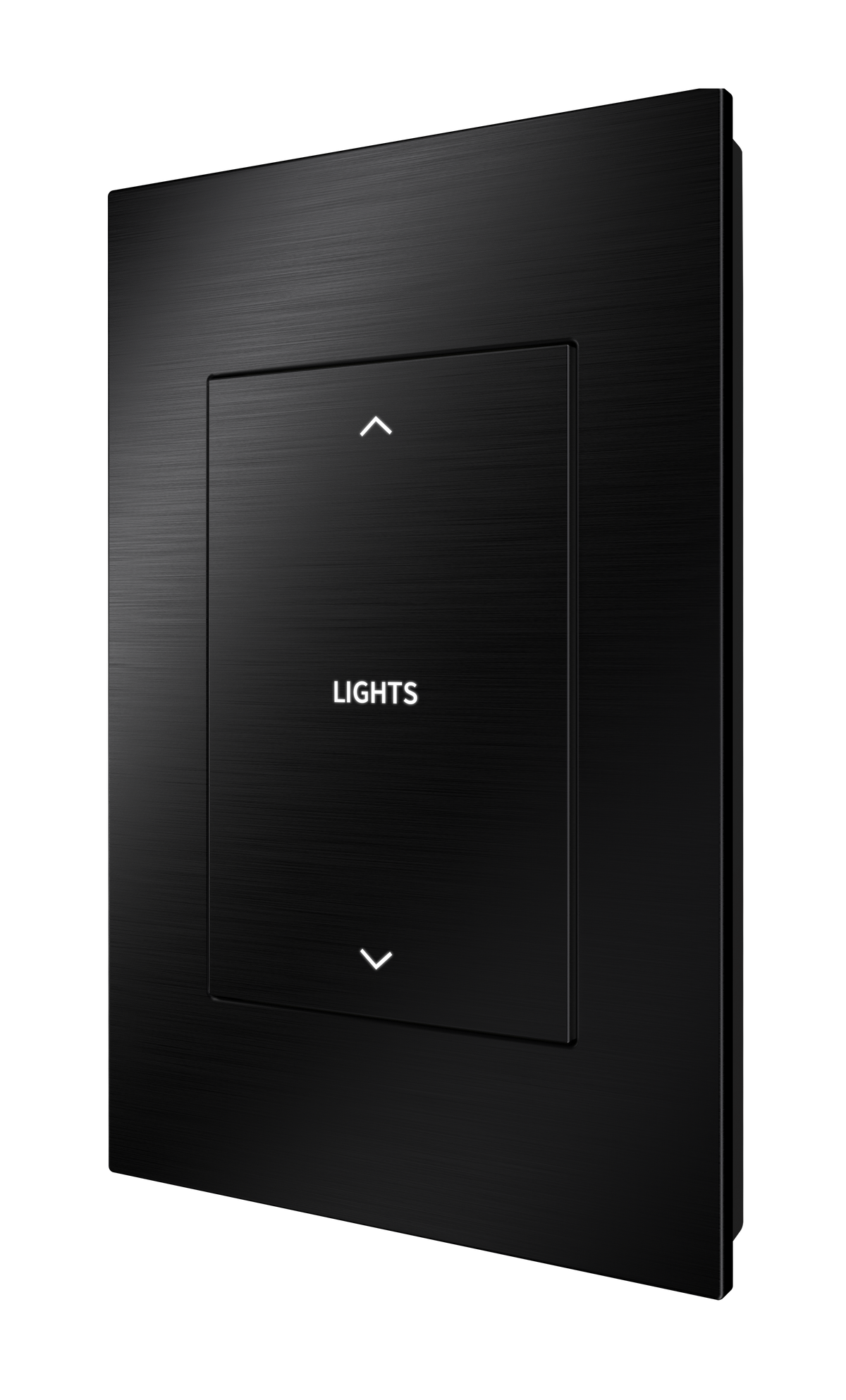 Crestron HZ2-SWEX-BR-BLK – Horizon 2 In-Wall Switch, infiNET EX Wireless, 120 VAC, Brushed Black Crestron