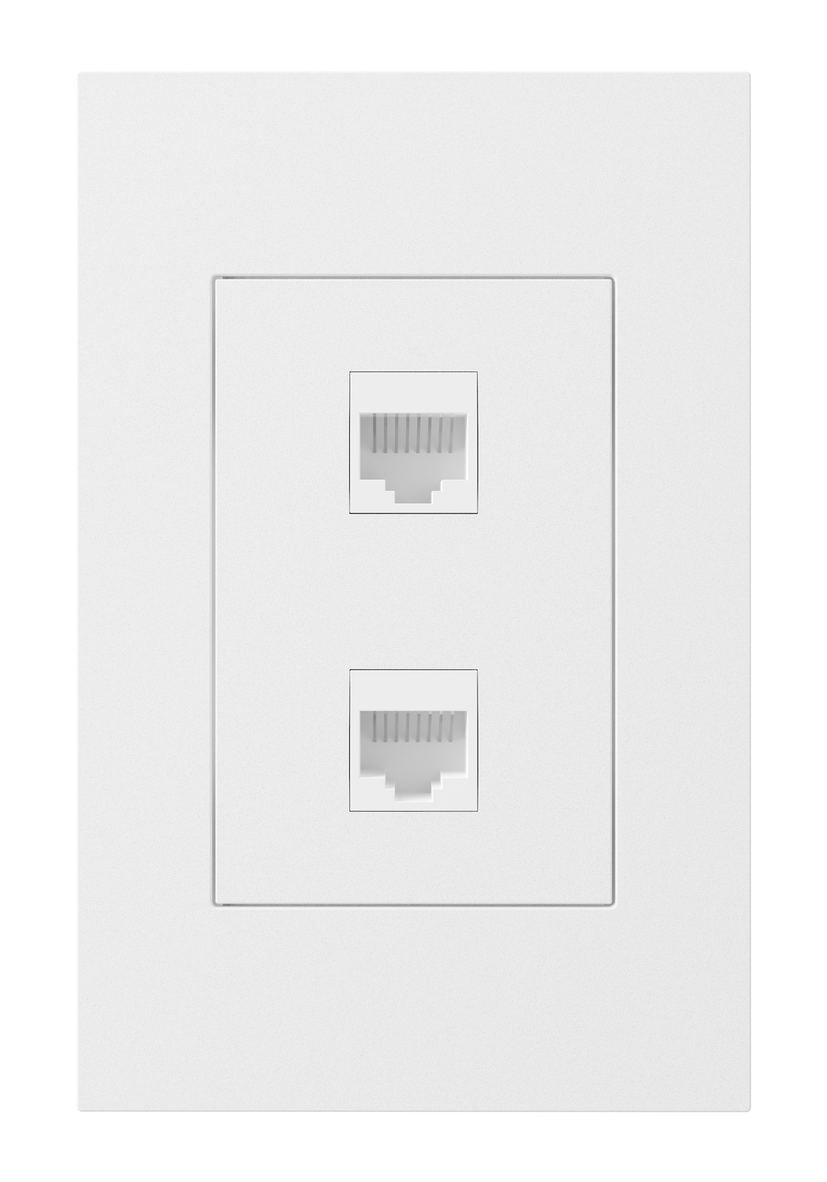 Crestron HZ2A-KEY2-W – Horizon 2 Keystone Plate, 2-Position, White Crestron