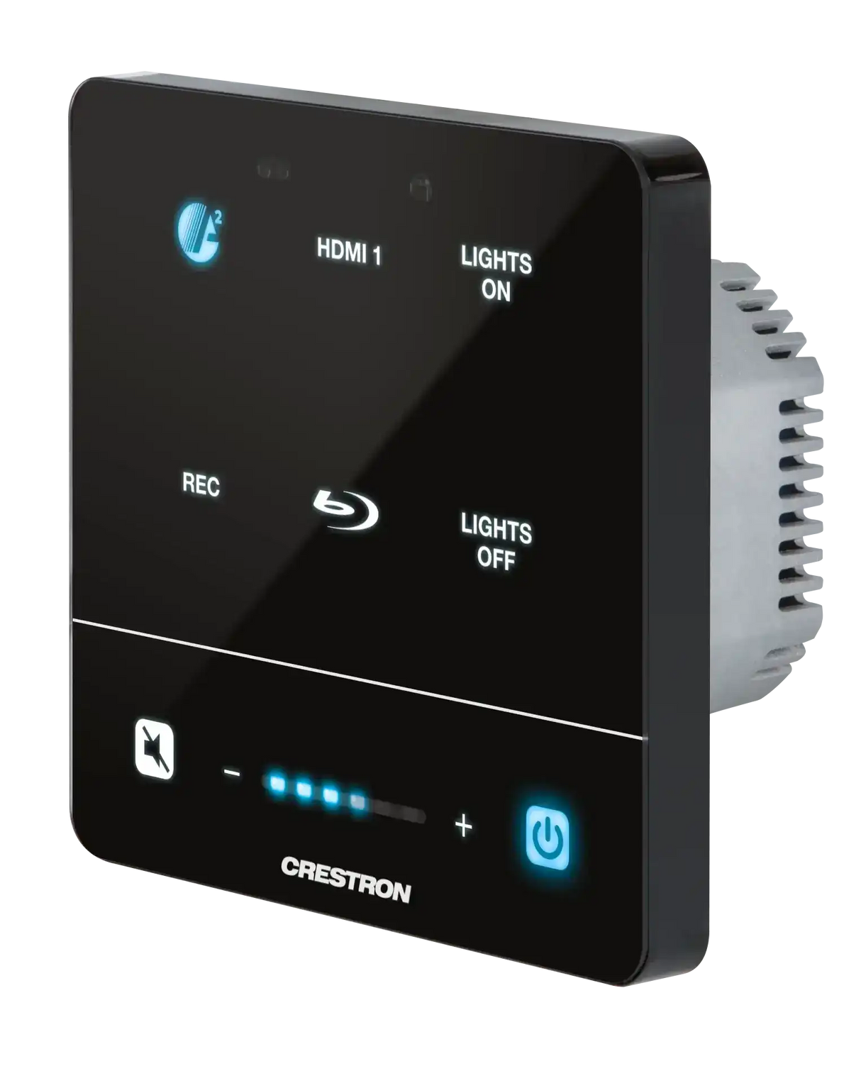 Crestron MPB4-201-B 4-Series® Media Presentation Button Panel 201 Room Control Crestron