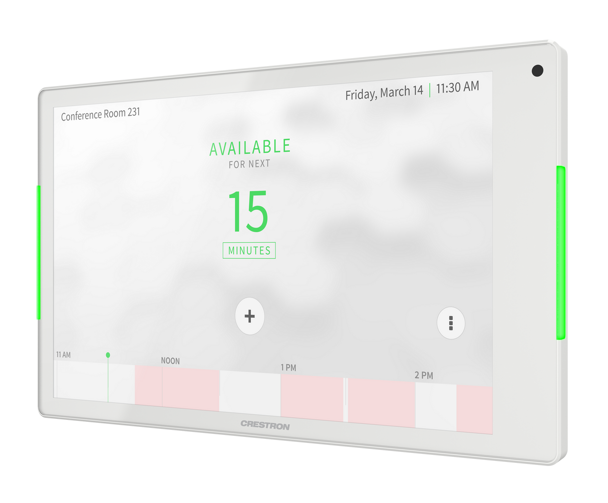 Crestron TSS-880-W – 8.1 In. Room Scheduling Touch Screen, White Crestron