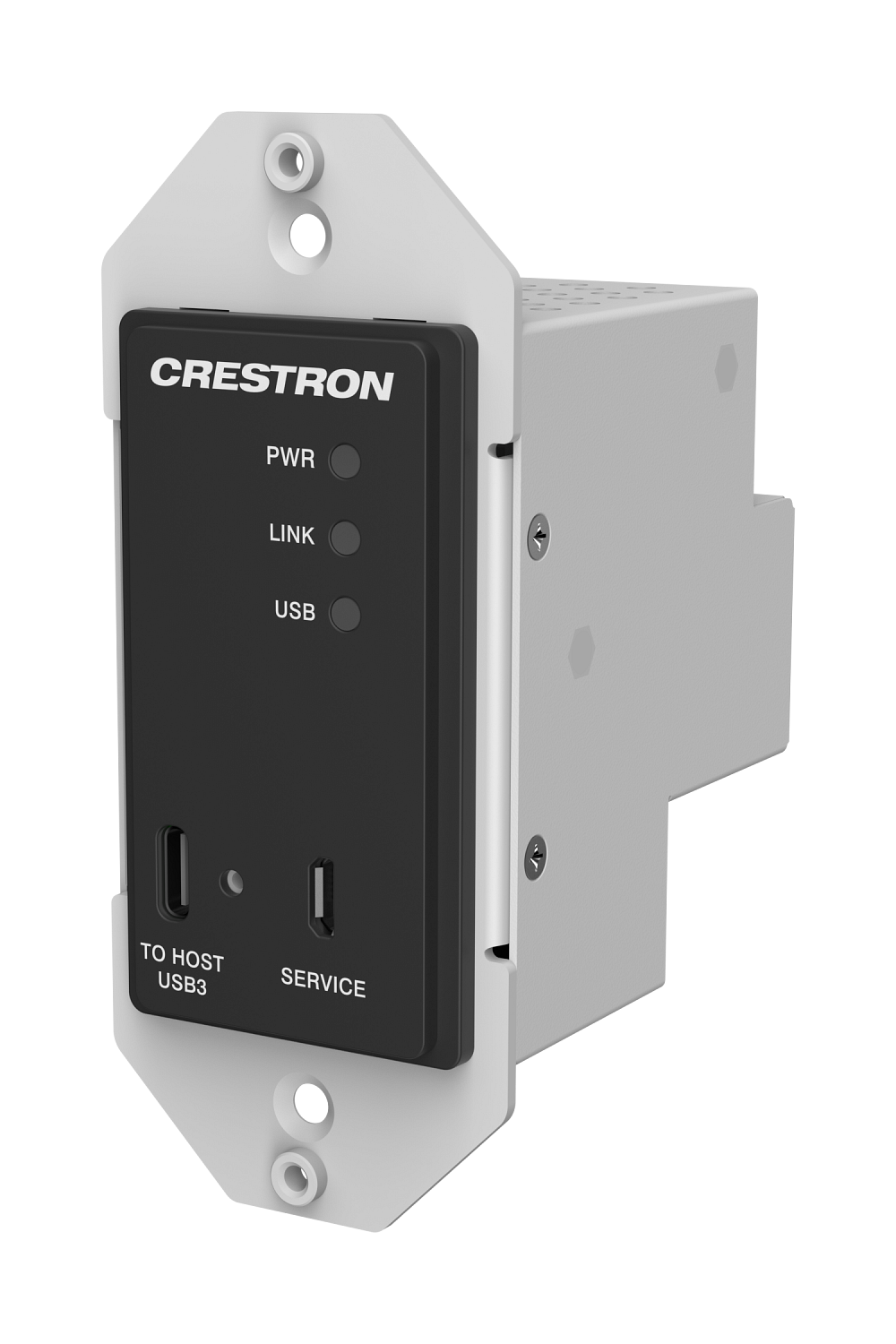 Crestron USB-EXT-3S-LOCAL-1G – USB 3.2 Extender Wall Plate, Local USB Extenders Crestron