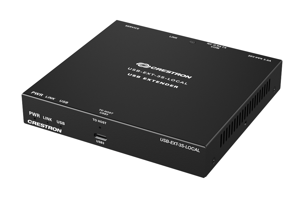 Crestron USB-EXT-3S-LOCAL – USB 3.2 Extender over CAT6a, Local USB Extenders Crestron