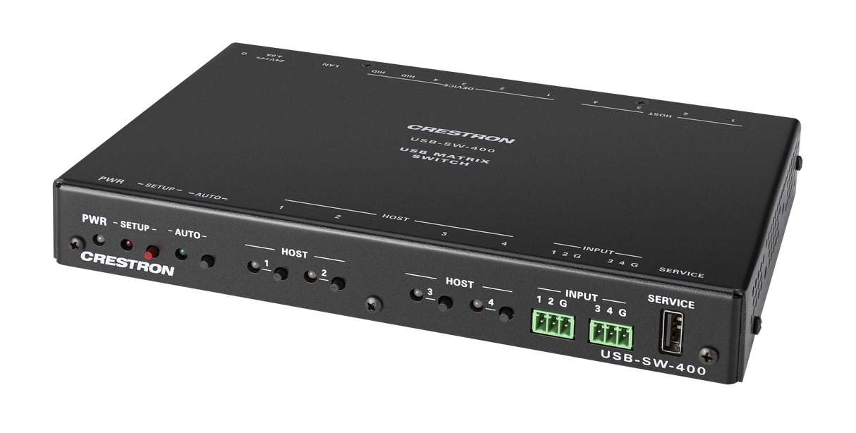 Crestron USB-SW-400 – 4-Port USB-C Data Switcher Crestron