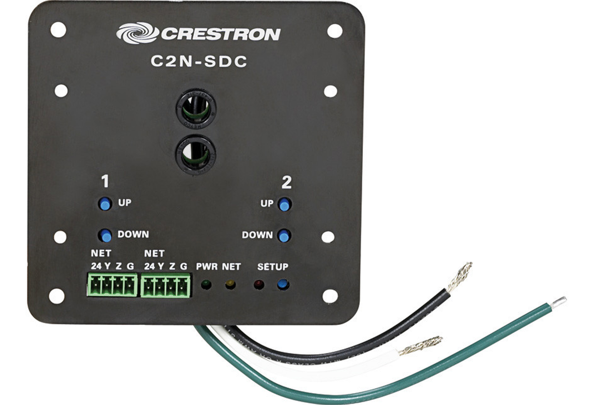 Crestron C2N-SDC – Shade and Drape Controller, 2-Channel, 120 VAC Crestron