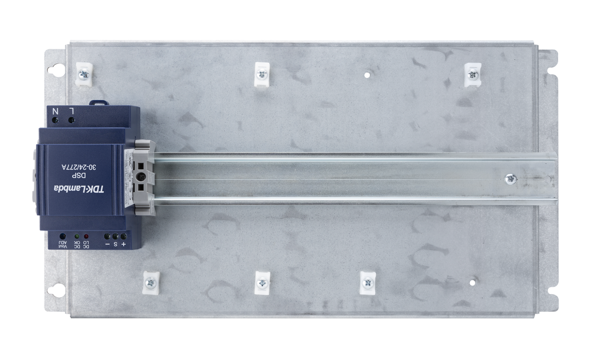 Crestron CAEN-UMP1X2-DIN-PWS – CAEN Mounting Kit for 4-Series Processor and Hub Crestron