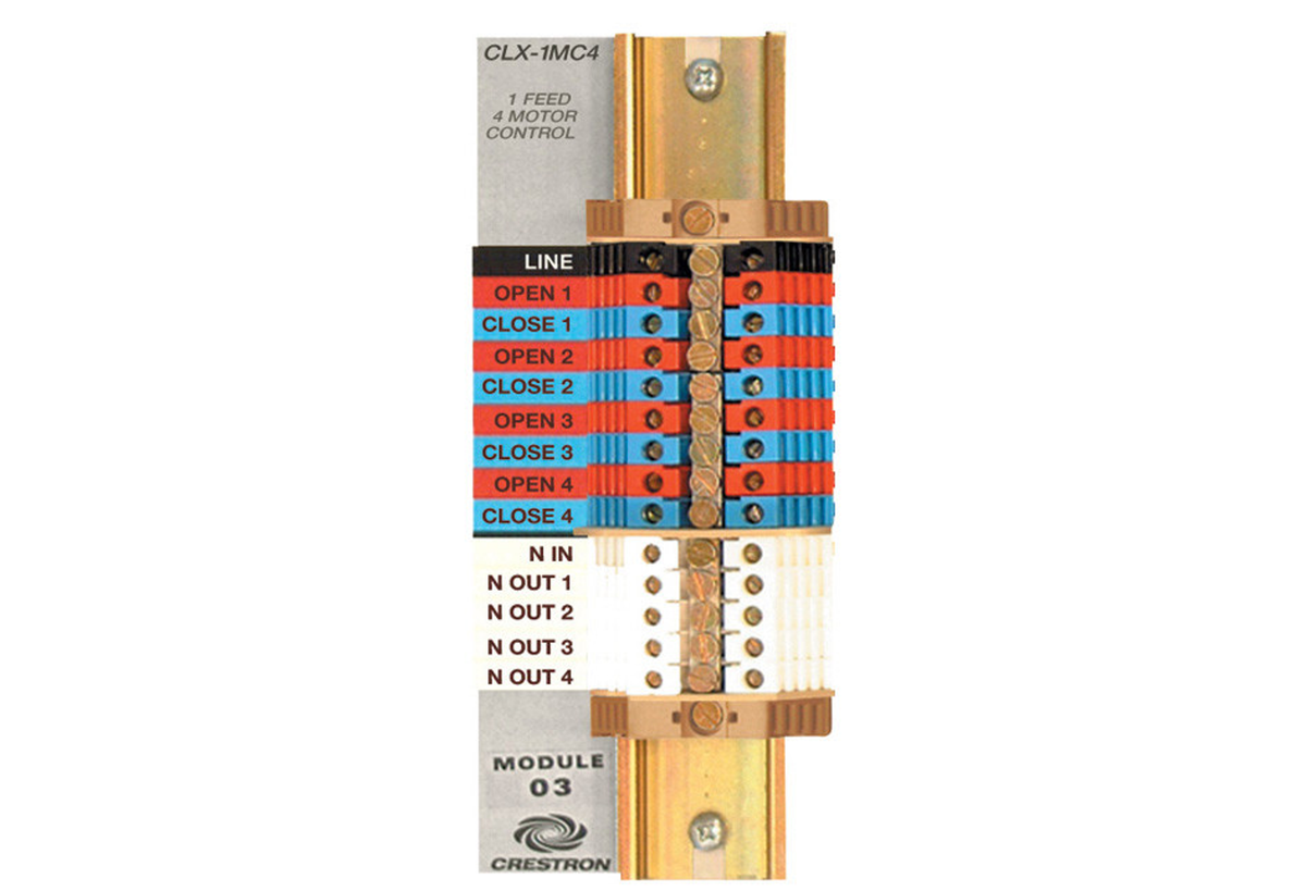 Crestron CLT-1MC4 – Terminal Block Replacement for CLX-1MC4 Motor Controller Crestron