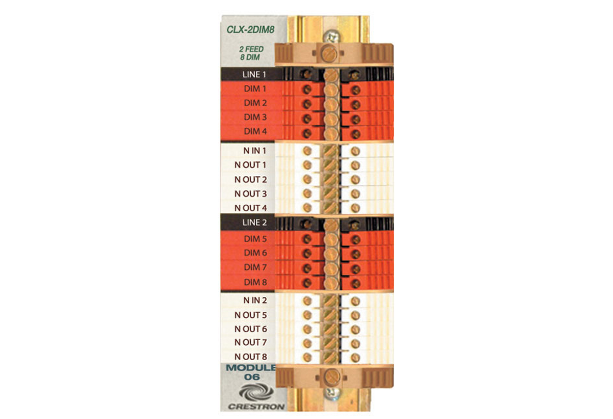Crestron CLT-2DIM8 – Replacement Terminal Block for CLX-2DIM8 Dimmer Module Crestron