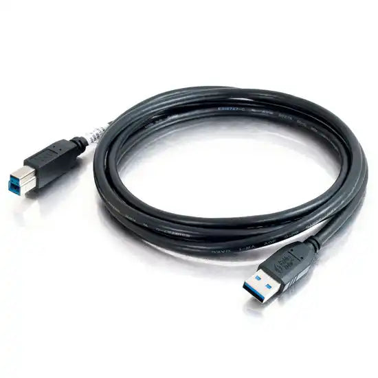 C2G 2m USB 3.0 A Male to B Male Cable (6.6 ft) Audio & Video Cables C2G