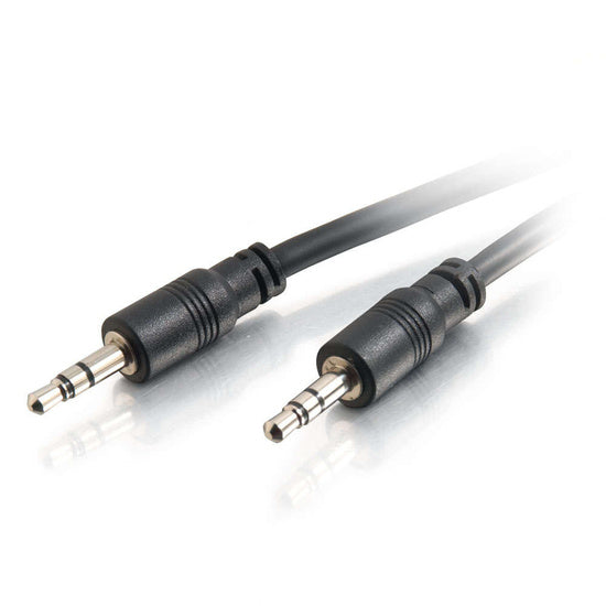 C2G CG40106 15ft 3.5mm Stereo Audio Cable With Low Profile Connectors M/M - In-Wall CMG-Rated Audio & Video Cables C2G