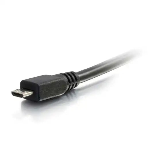 C2G 15ft USB 2.0 A to Micro-B Cable M/M - Black (4.6m) Audio & Video Cables C2G
