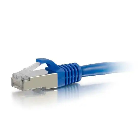 C2G 10ft Cat6 Snagless Shielded STP Ethernet Network Patch Cable - Blue Audio & Video Cables C2G
