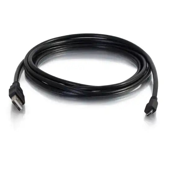C2G 15ft USB 2.0 A to Micro-B Cable M/M - Black (4.6m) Audio & Video Cables C2G