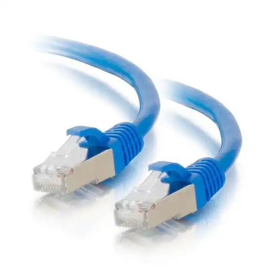 C2G 10ft Cat6 Snagless Shielded STP Ethernet Network Patch Cable - Blue Audio & Video Cables C2G