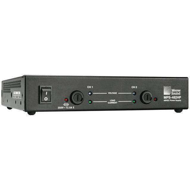 Meyer Sound MPS-482HP 2-Channel Power Supply, 5-Pin Phoenix Output, 1RU - 09.285.001.01 Speakers Meyer Sound
