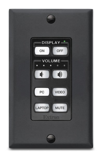 Extron MLC 62 RS D IR and RS-232 Control - Decorator-Style wallplate Video Extron