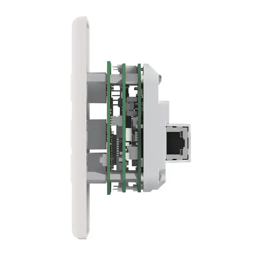 Extron MLC Plus 50 White and Black Faceplates, 2-Gang Video Conferencing Extron