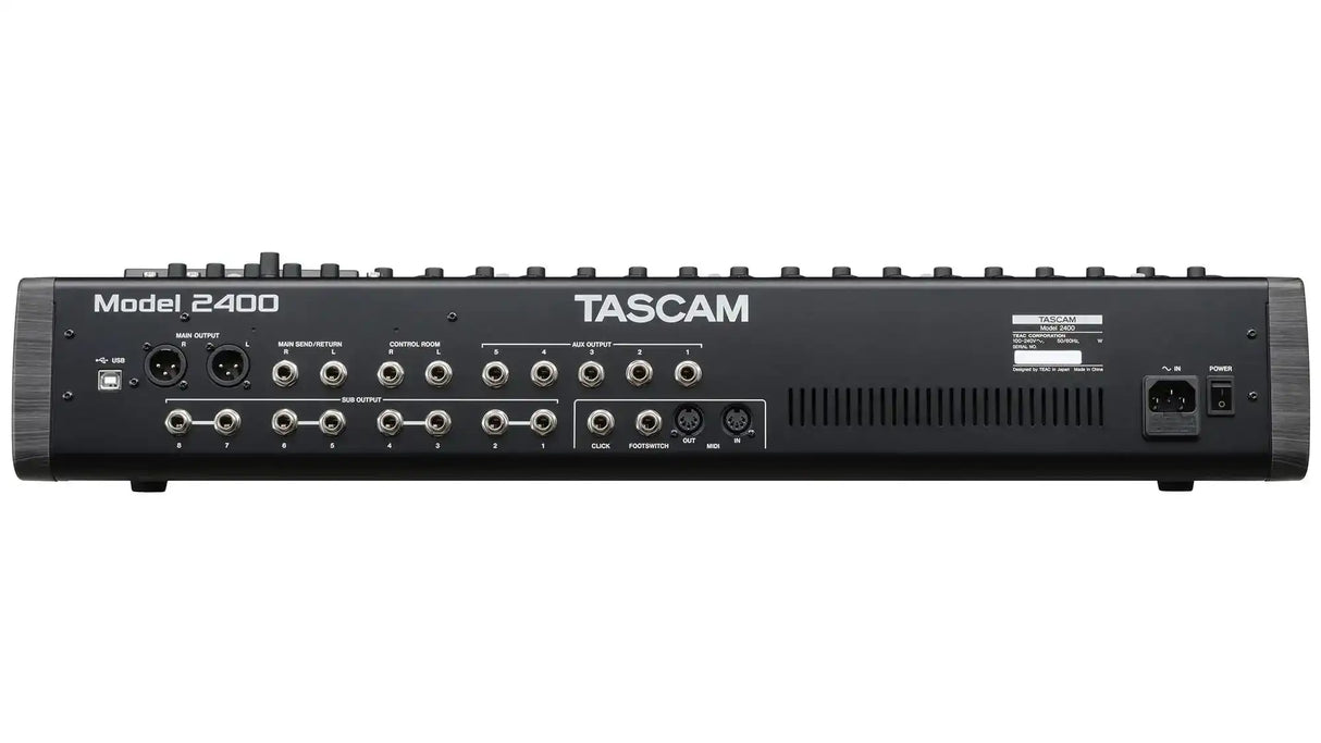 Tascam Model 2400 Mixer/Interface/Recorder Audio Players & Recorders Tascam