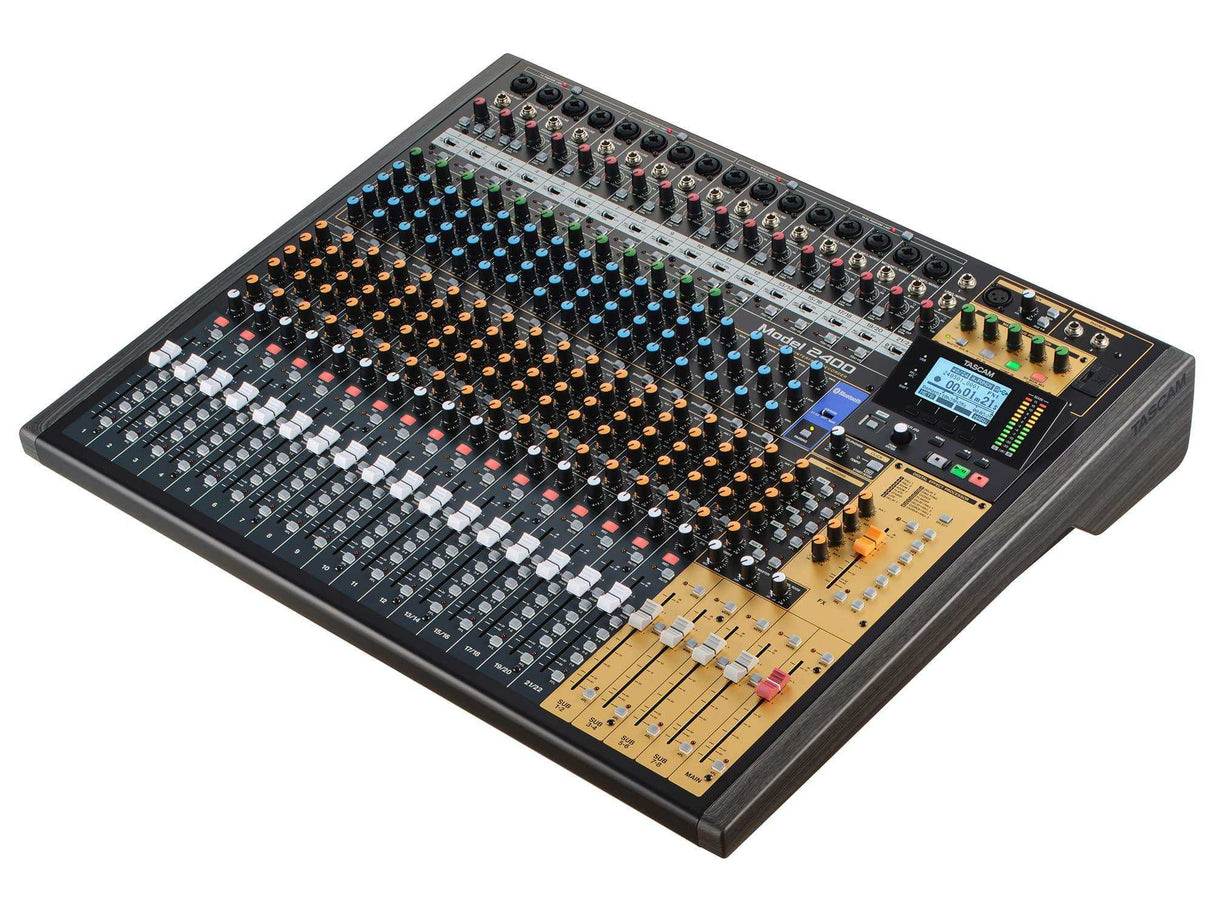 Tascam Model 2400 Mixer/Interface/Recorder Audio Players & Recorders Tascam