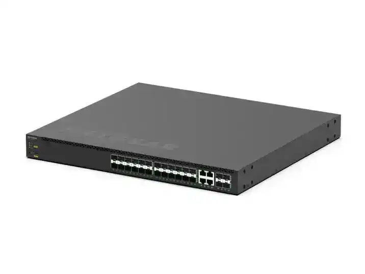 Netgear M4350-24F4X 24x1G/2.5G SFP and 4x10G Combo Copper SFP+ Fully Managed Switch (TAA Compliant) - MSM4328F-TAANES Networking Netgear