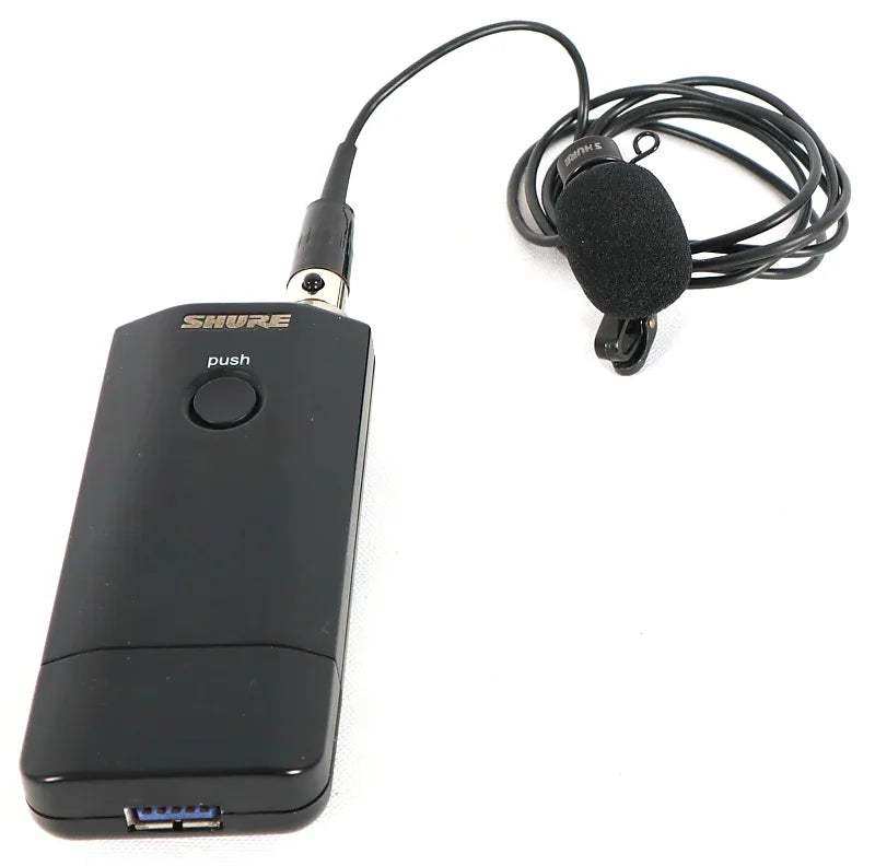 Shure MXW1/O=-Z10 Hybrid Bodypack Transmitter with Microphone (Z10: 1920 to 1930 MHz) Microphones Shure