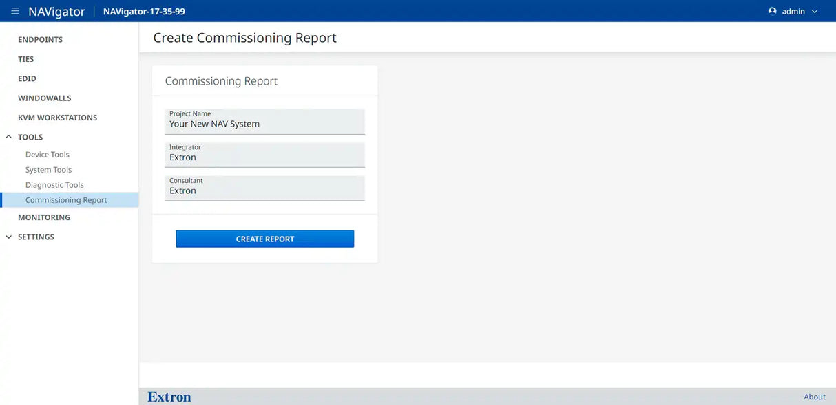 Extron LinkLicense NAVigator 96 to 240 Endpoints Upgrade Video Extron