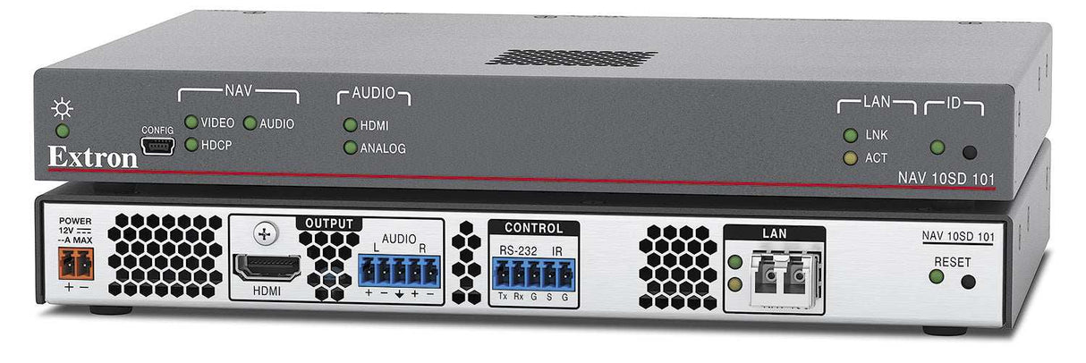 Extron NAV 10SD 101 10G HDMI Scaling Decoder - Multimode Video Transmitters Extron