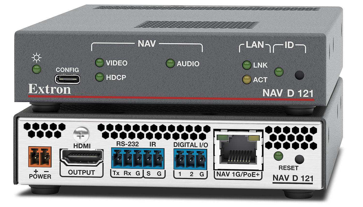 Extron NAV D 121 1G Pro AV over IP Compact Decoder - HDMI Video Transmitters Extron