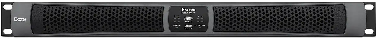 Extron NetPA U 2004 FX Four Channel Configurable Output Amplifier with Dante and DSP 200 Watts Audio Amplifiers Extron