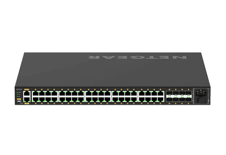 Netgear AV Line M4250-40G8XF-PoE+ (GSM4248PX)40x1G PoE+ 960W and 8xSFP+ Managed Switch - GSM4248PX-100NAS Networking Netgear