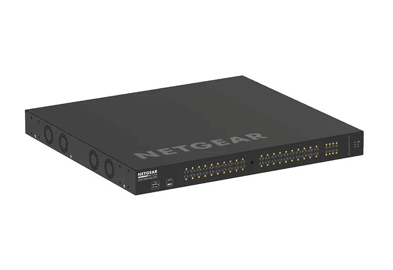 Netgear AV Line M4250-40G8XF-PoE+ (GSM4248PX)40x1G PoE+ 960W and 8xSFP+ Managed Switch - GSM4248PX-100NAS Networking Netgear