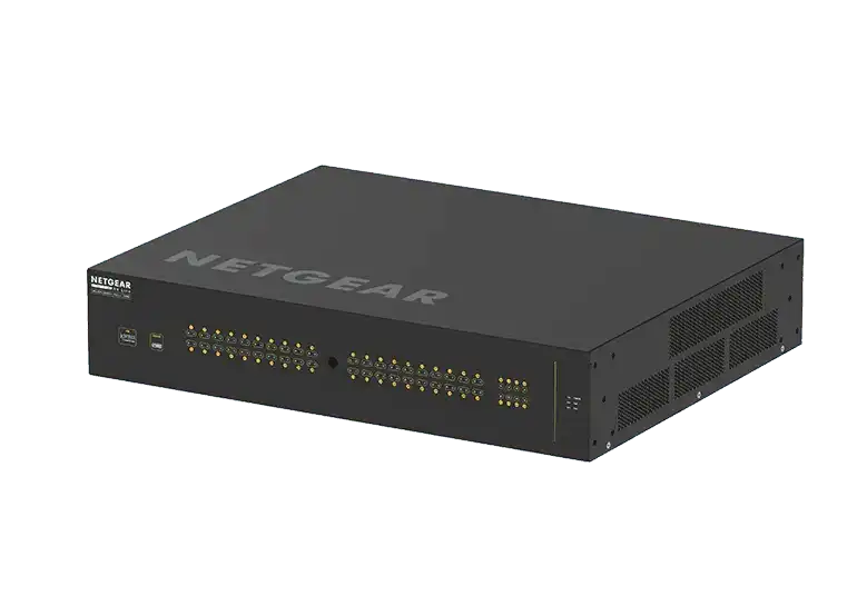 Netgear AV Line M4250-40G8XF-PoE++ (GSM4248UX) 40x1G PoE++ 2,880W and 8xSFP+ Managed Switch - GSM4248UX-100NAS Networking Netgear