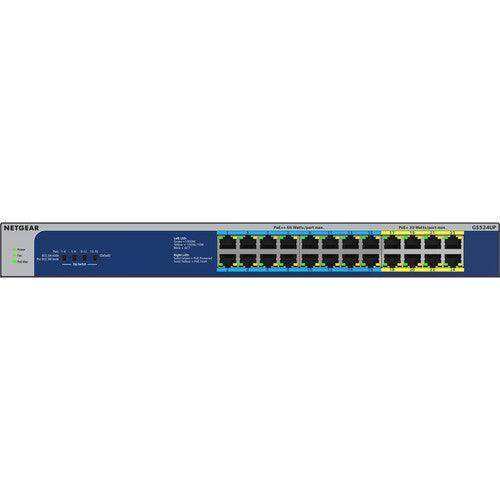 Netgear GS524UP-100NAS 24-Port PoE++ Compliant Gigabit Unmanaged Network Switch Networking Netgear