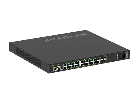 Netgear GSM4230PX-100NAS AV LINE M4250-26G4XF-POE+ 24X1G POE+ 480 Networking Netgear