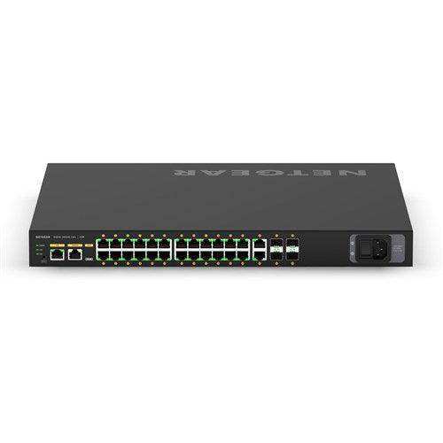 Netgear GSM4230PX-TAANAS M4250-26G4XF-POE+ MANAGED SWITCH (TAA compliant) Networking Netgear