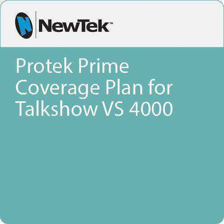 Vizrt PTPTSVS-4000 Protek Prime Coverage Plan for TalkShow VS 4000 - PTP-000000009 Production Vizrt