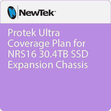 Vizrt PTUNRS-EXP30TBSSD ProTek 1-Year Ultra Coverage Plan for NRS16 30.4TB SSD Expansion Chassis - PTU-000000052 Production Vizrt