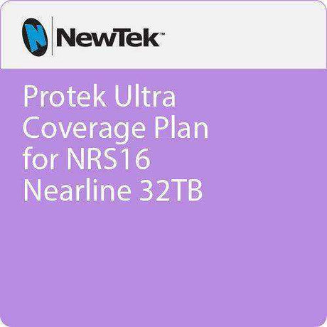 Vizrt PTUNRSNL16-32TB ProTek 1-Year Ultra Coverage Plan for NRS16 Nearline 32TB Expansion Chassis with 2 x 10GbE - PTU-000000057 Production Vizrt